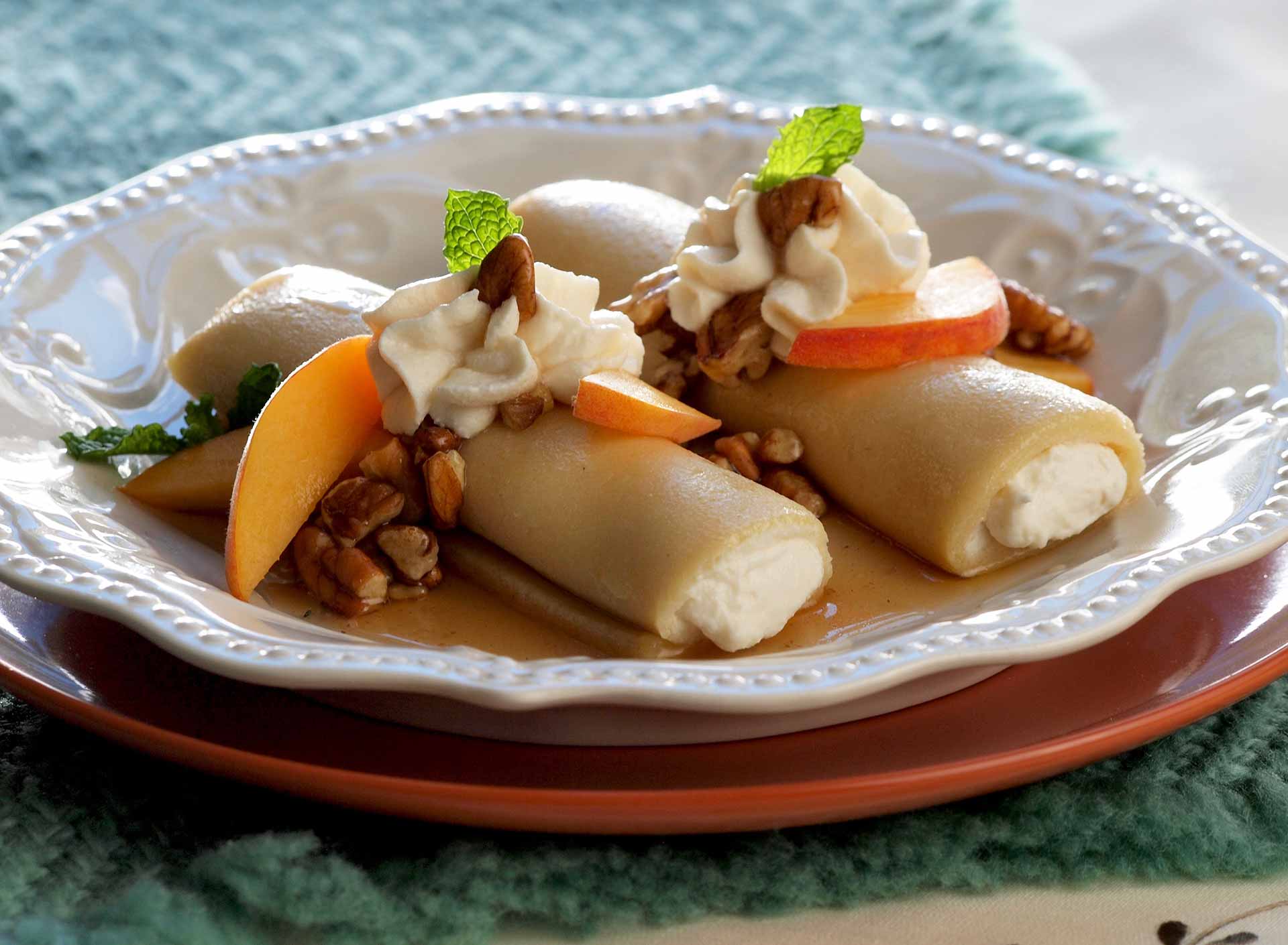 Sweet Mozzarella Crepes