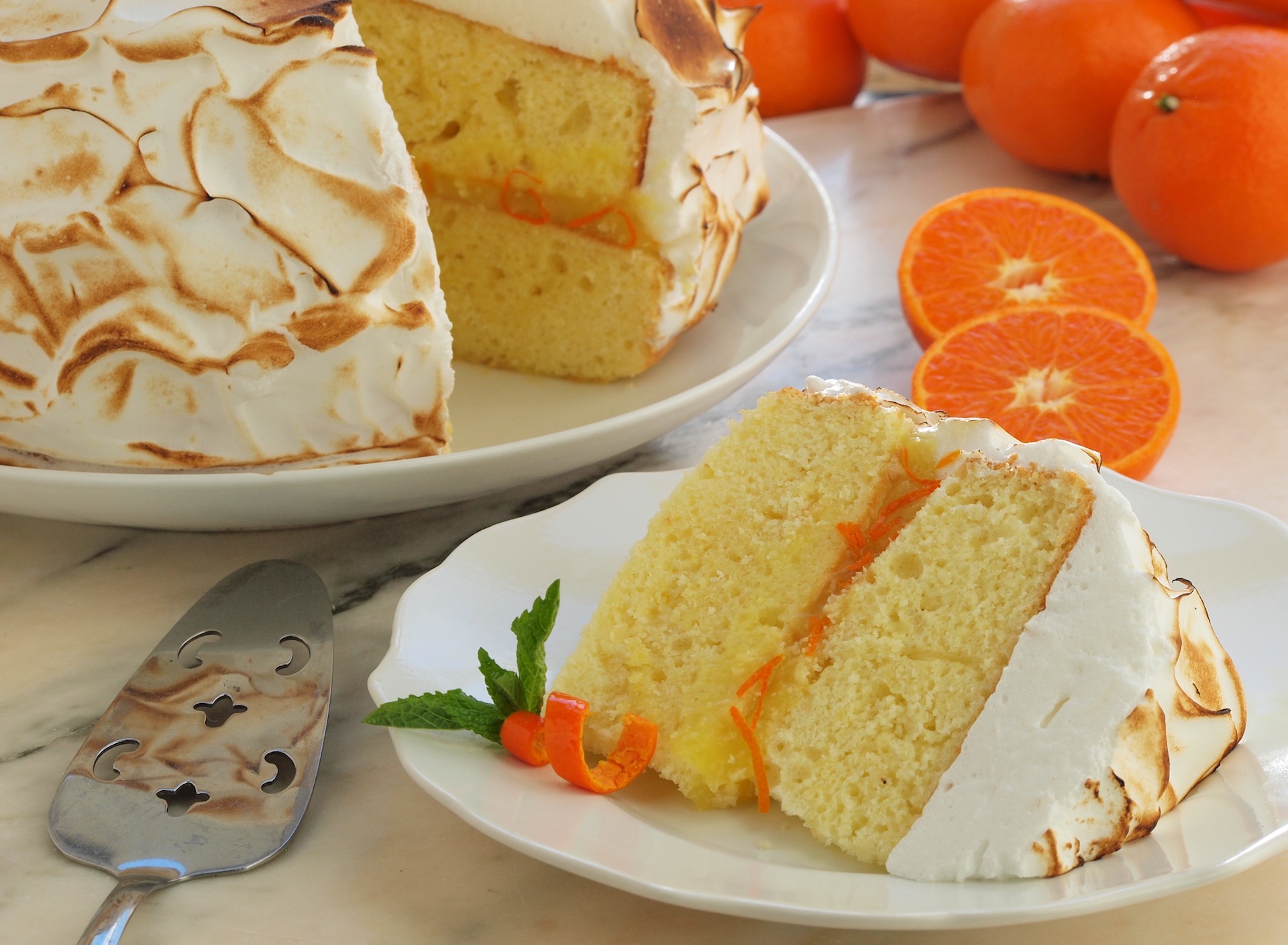Citrus Chiffon Cake