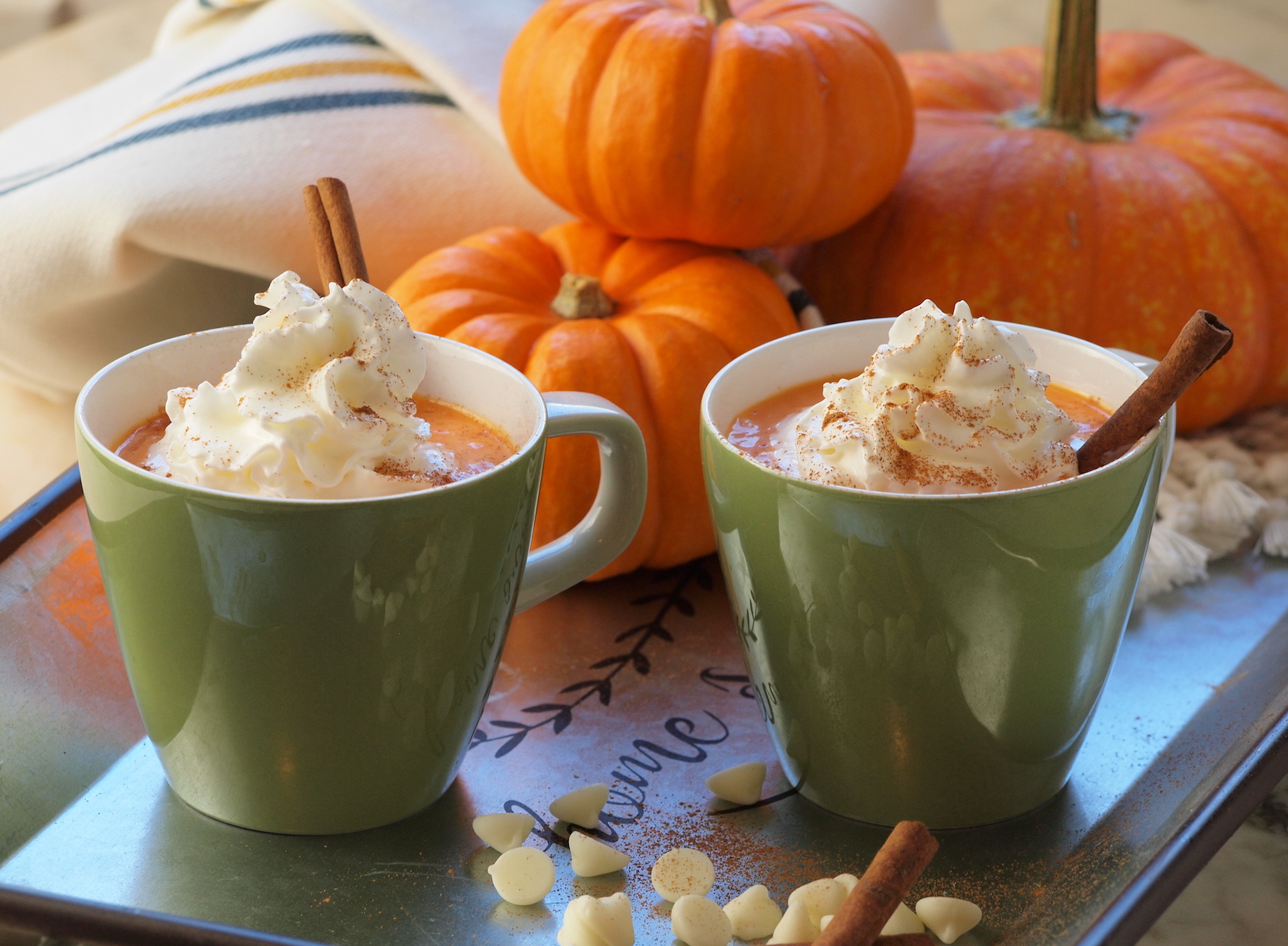 Pumpkin Spiced Hot Chocolate