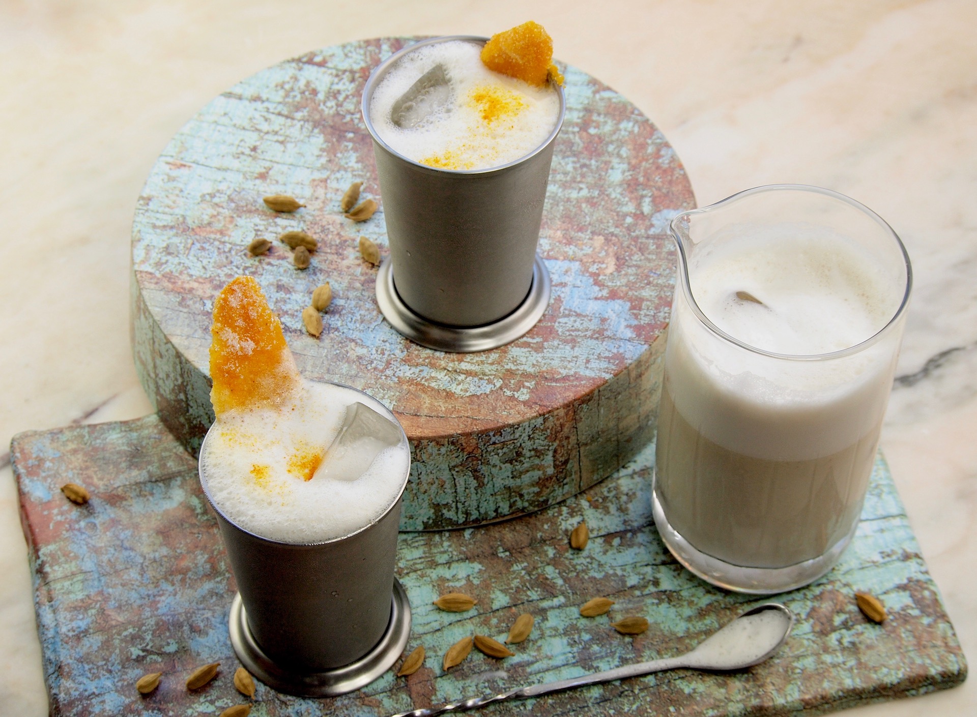 Indian Summer Milk Punch