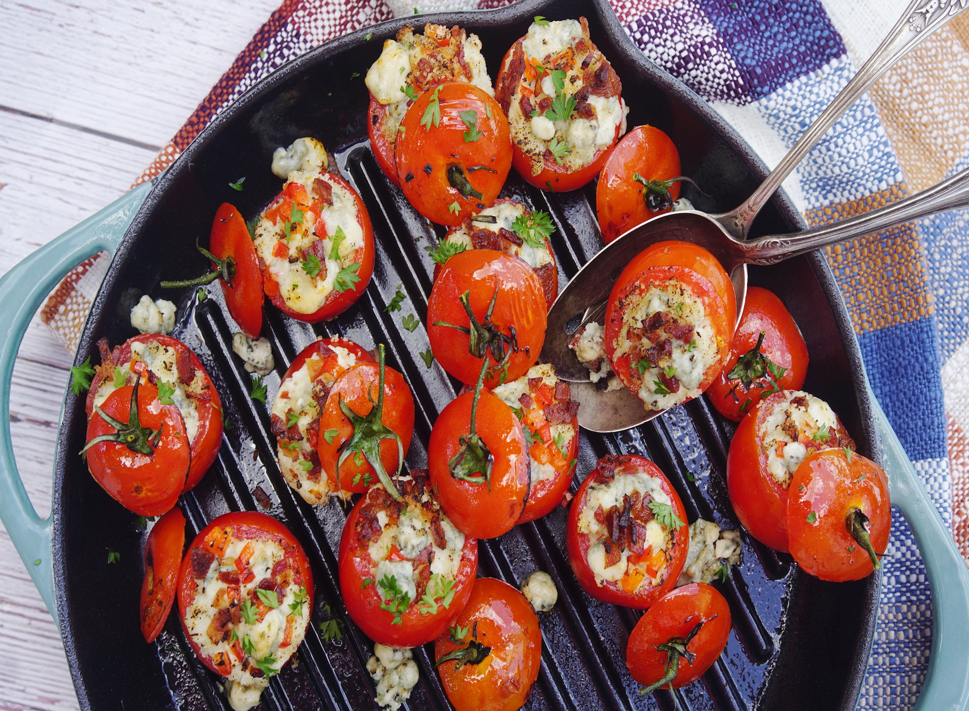 Loaded Baked Tomato