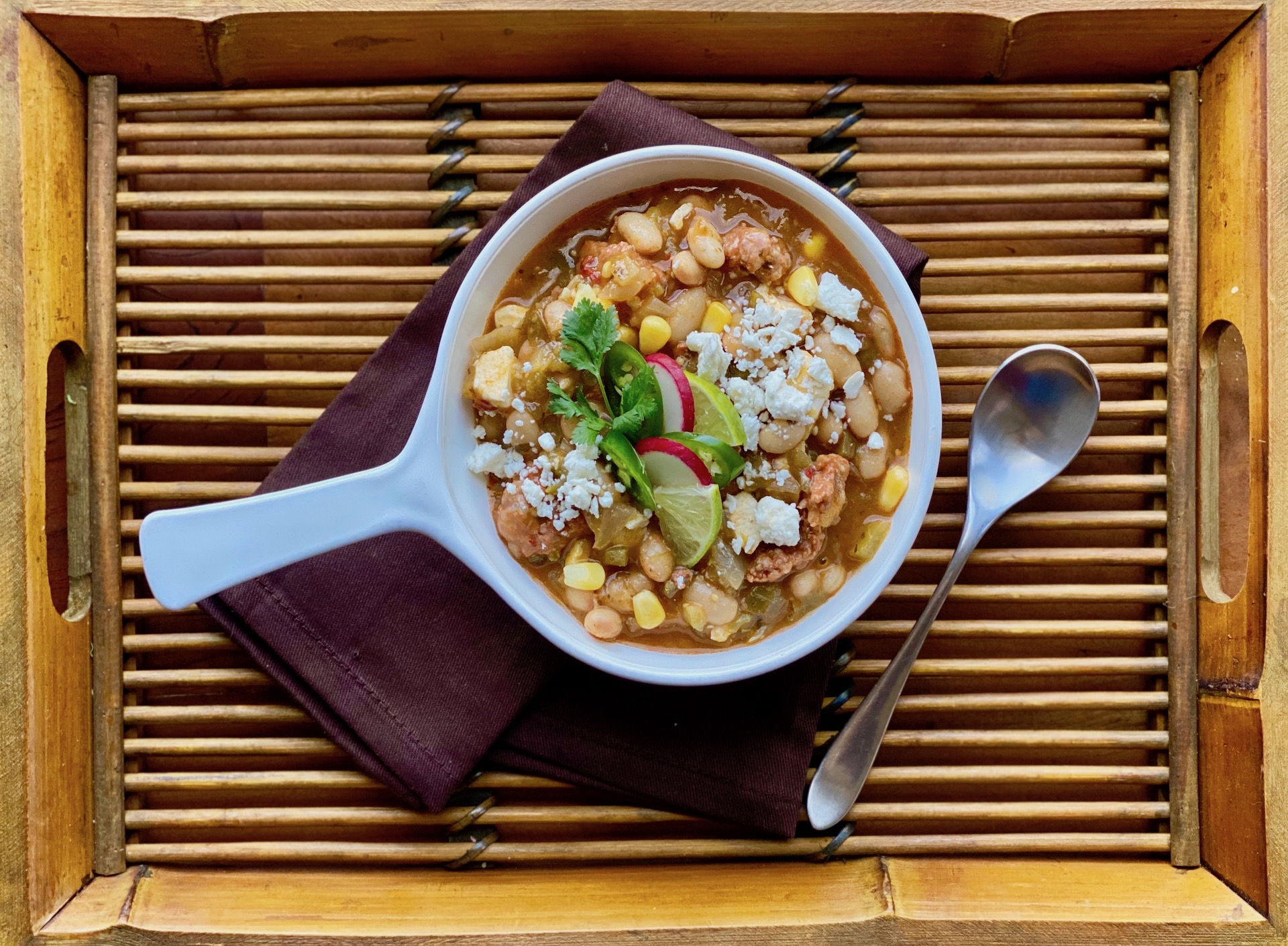 Feta Pork Chili Verde