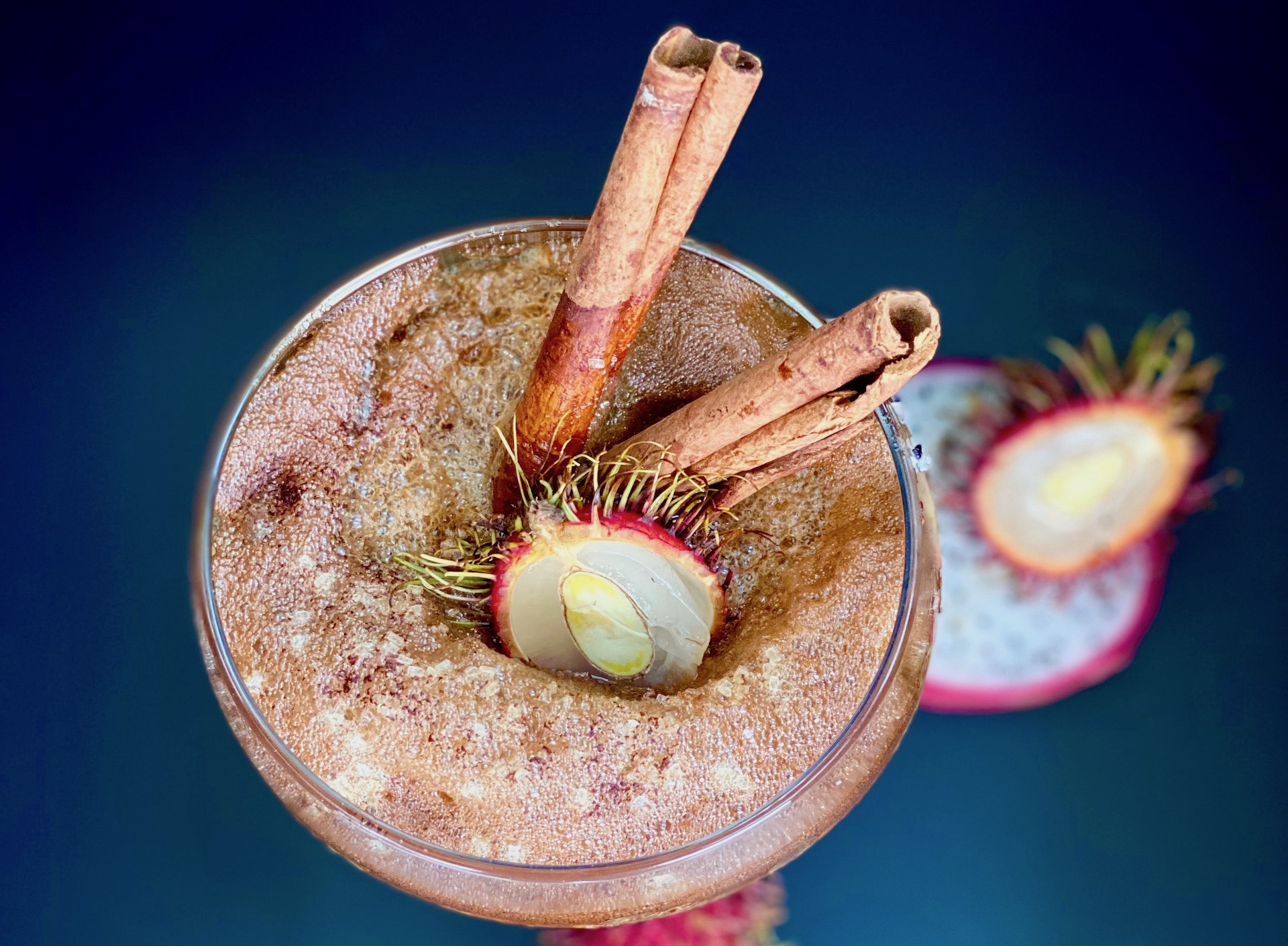 Ramped-up Rambutan Coffee Colada